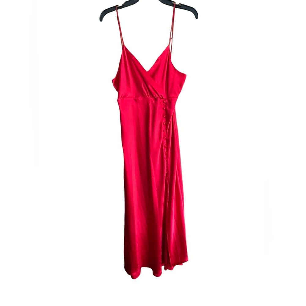 Zara Buttoned Slip Dress